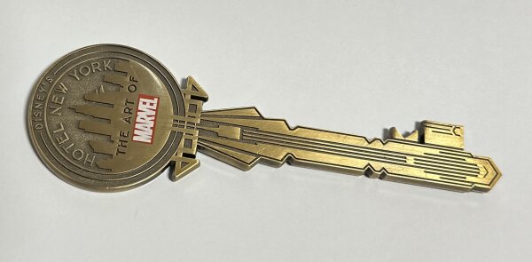 Disneyland Paris Schl&uuml;ssel - GOLD Marvel New-Yorks Hotel Suit